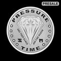 1 oz Salivate Metal Diamond Fist Silver Round BU