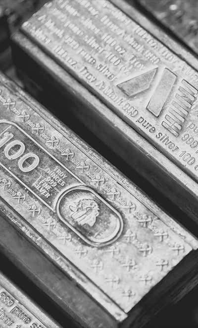 100 oz Silver Bars