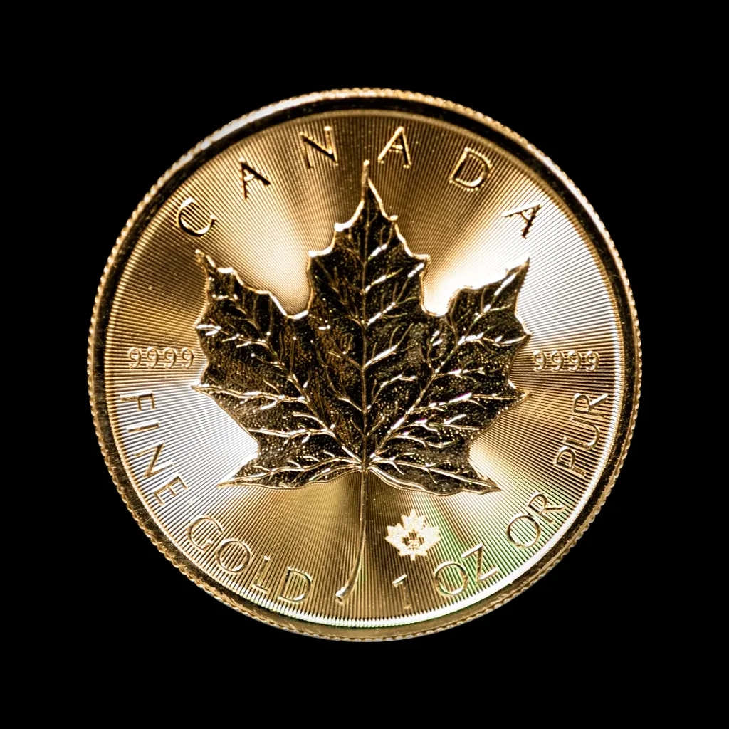 Canadian Gold Maple Leaf Coin