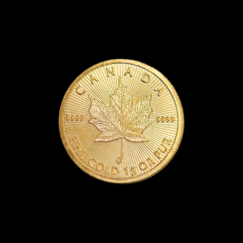 1 Gram Gold MapleGram Coin BU (Random Year)