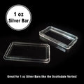 1 oz Silver Bar – Direct Fit Capsule