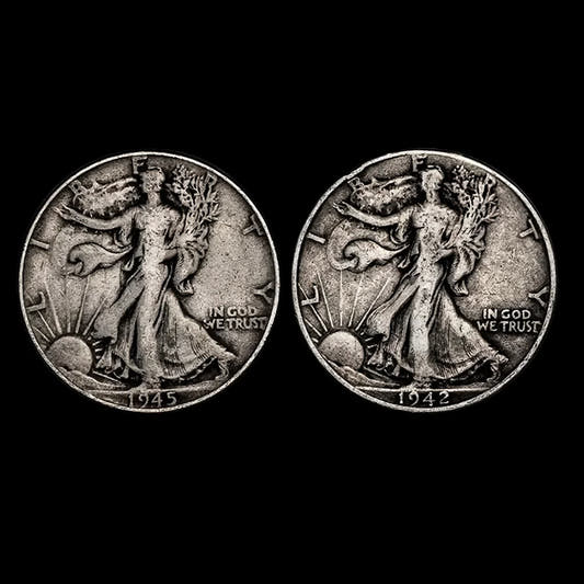 90% junk silver Walking Liberty Half Dollar