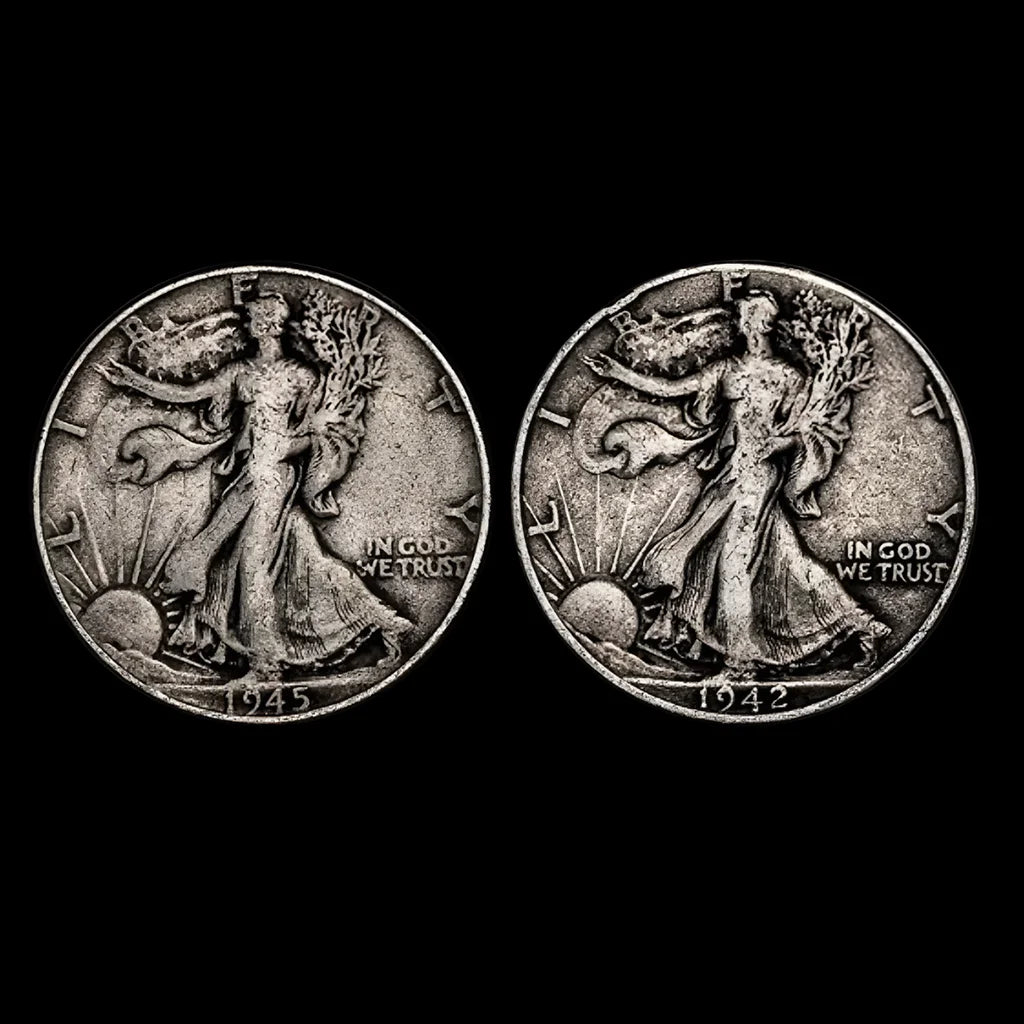 90% junk silver Walking Liberty Half Dollar