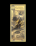 100 Florida Goldback Gold Note