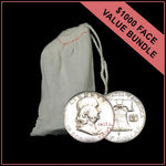 90% Junk Silver Franklin Half Dollars