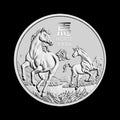 2026 1 oz Perth Mint Silver Horse (Lunar Series) BU