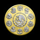 1 oz Silver Libertad - Yellow Gold & White Rhodium Ennobled - BU 2024