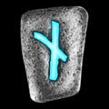 Germania Mint 1 oz Cast Silver Bar Rune Series - NAUDIZ