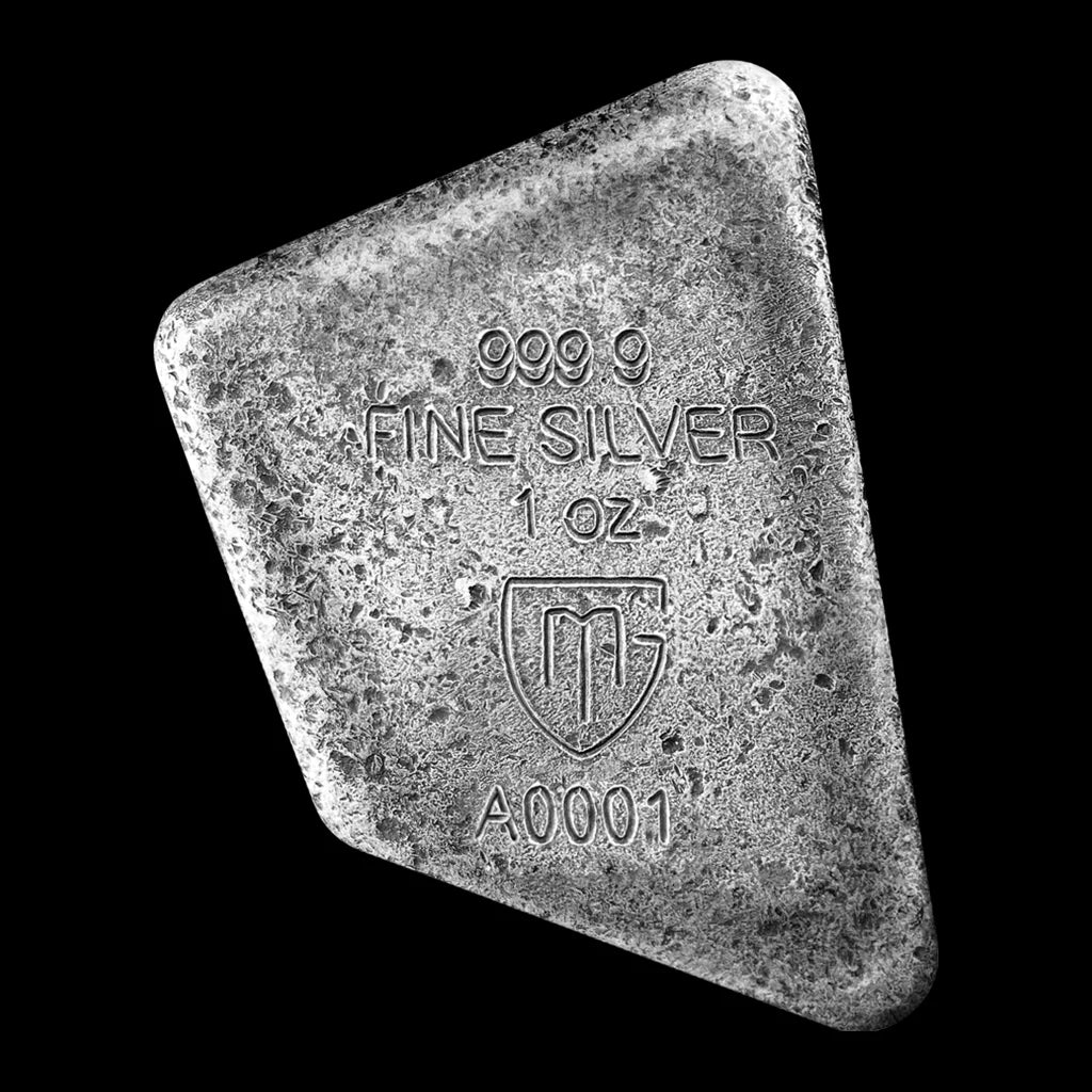 germania Mint Ansuz 1oz Cast rune reverse