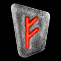 Germania Mint 1 oz Cast Silver Bar Rune Series - FEHU
