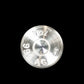Bottom side of a 1oz silver bullet