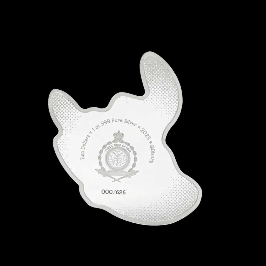 Disney Stitch silver reverse