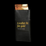 Goldback black wallet