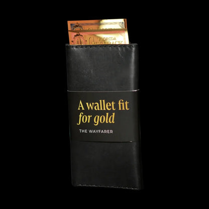 Goldback black wallet